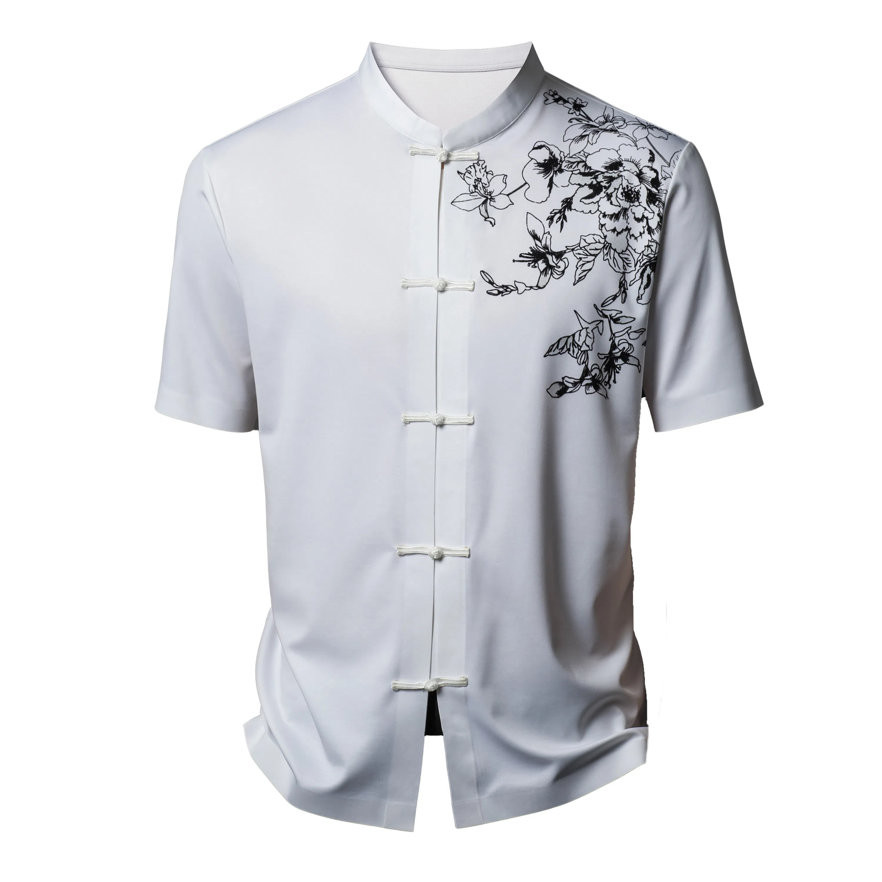 Pierre Cardin Vintage Mandarin Collar Shirt