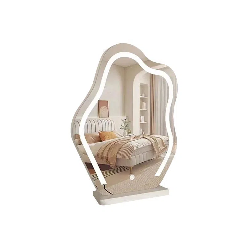 未来枫情 小熊云朵台式化妆镜