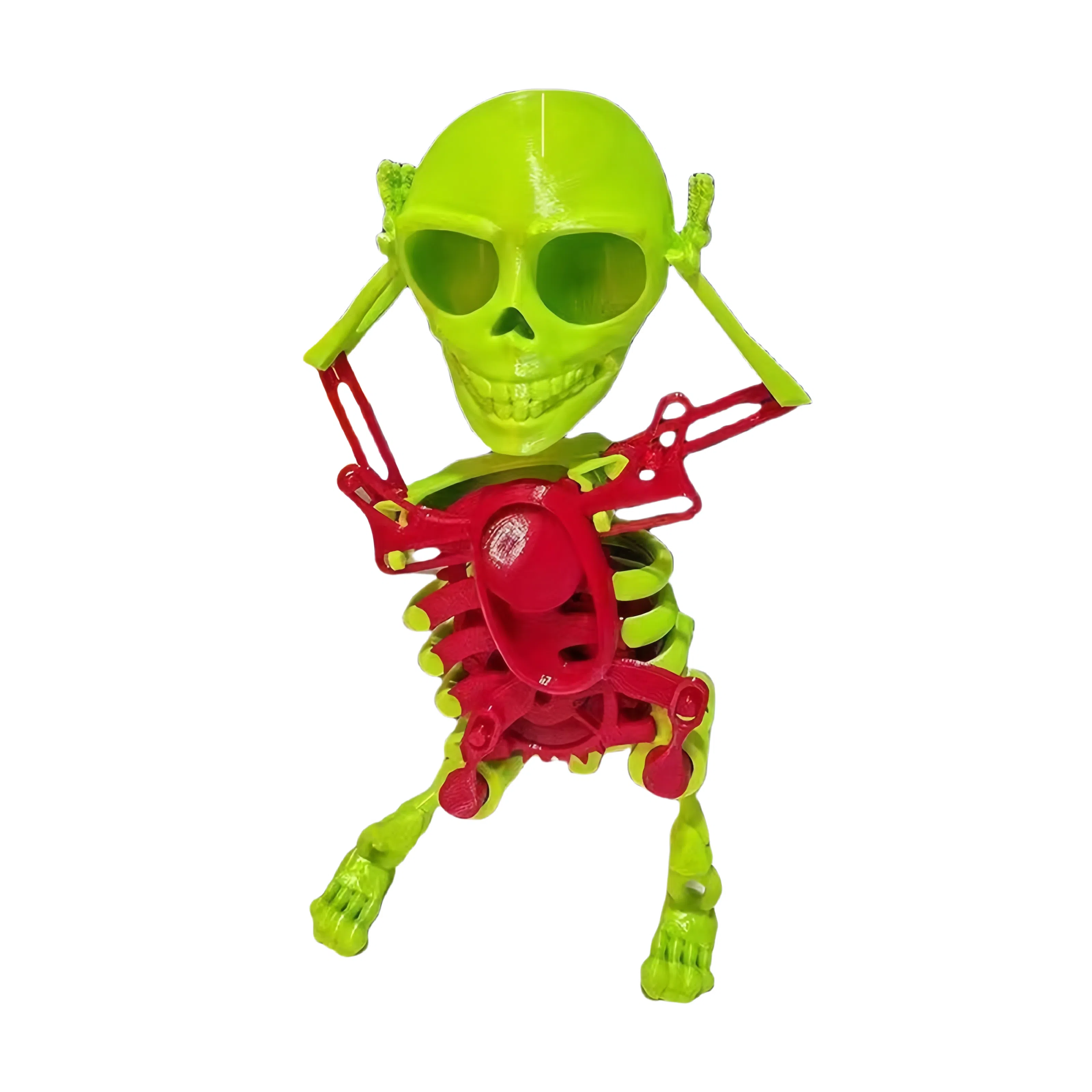 咕轹 骷髅头会跳舞 玩具