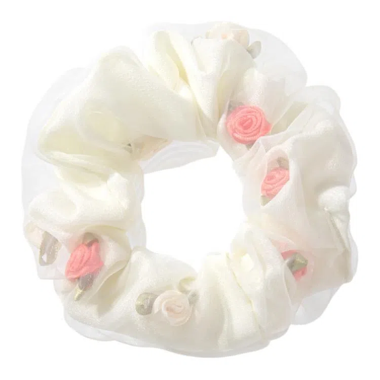 希铃 森系仙美高级感 网纱 发圈 女款