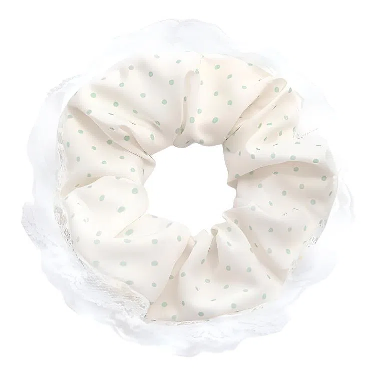 希铃 奶油风 棉麻 发圈 女款