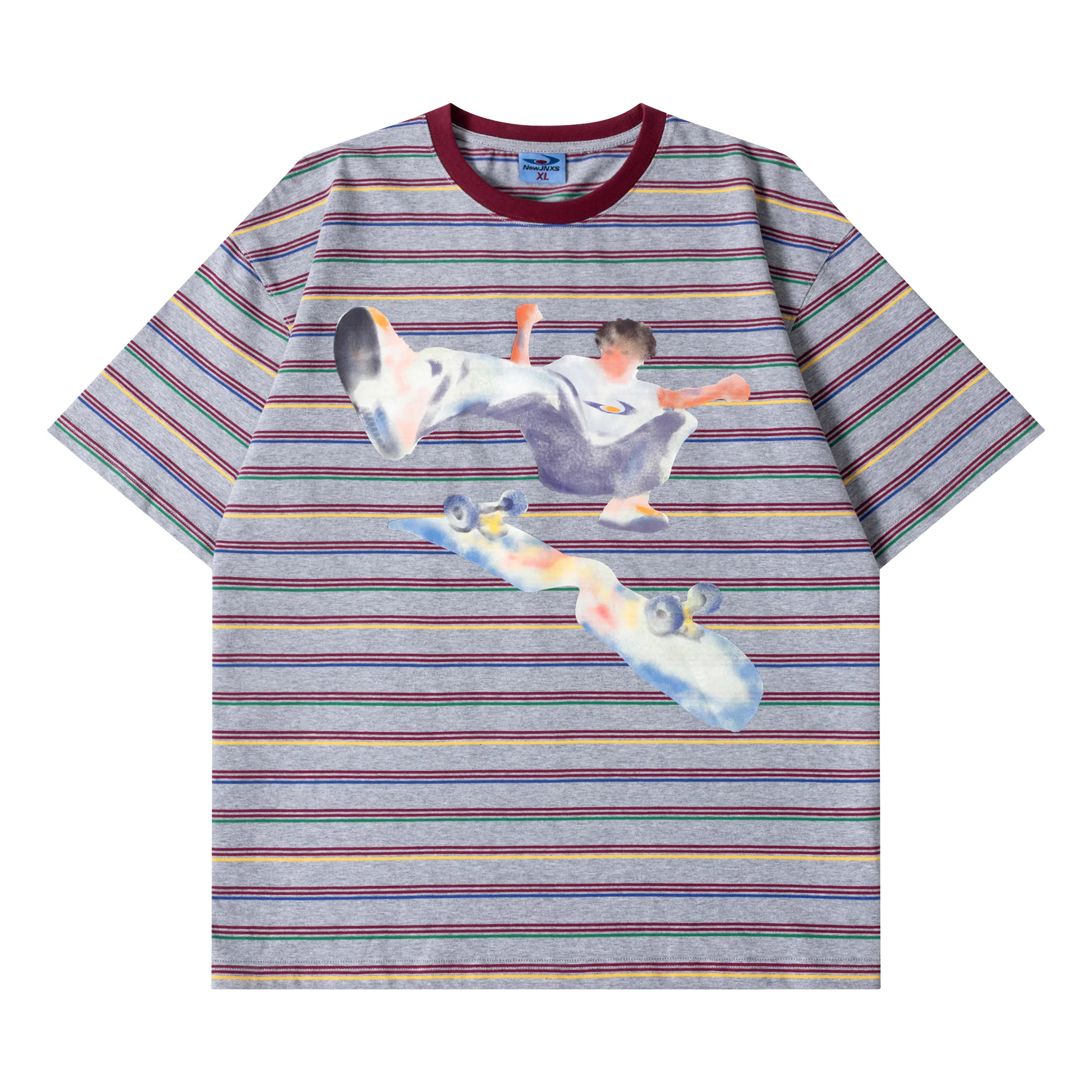 Mr. Jiangnan Vintage Striped T-Shirt