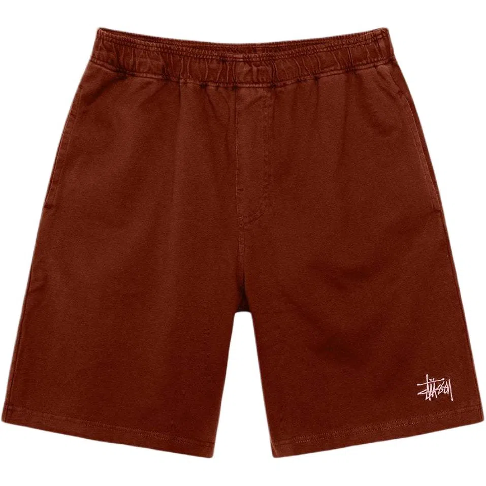 Stussy SS25 HEAVY JERSEY SHORT logo