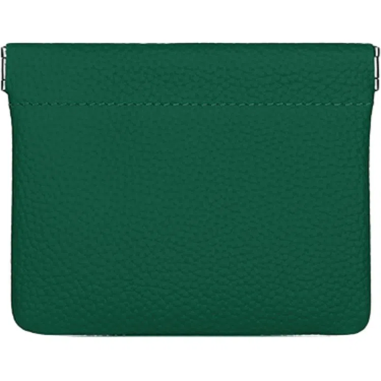 歌若拉 自动封口真皮硬币袋弹力闭合小众耳机数据线收纳 头层牛皮 零钱包 男女同款情侣款 多色