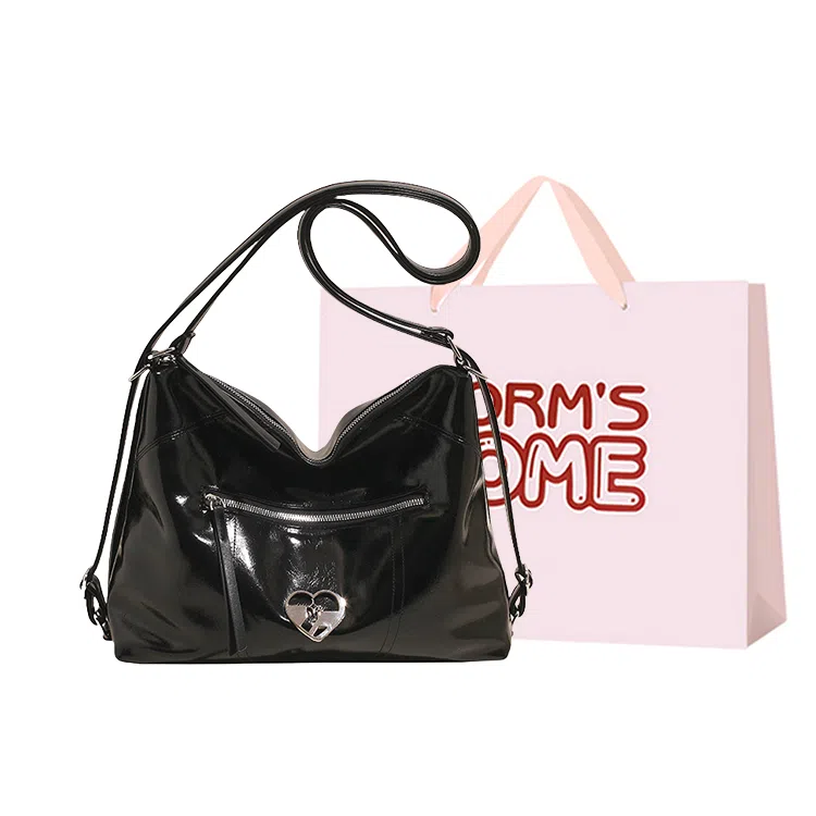 WORM'S HOME ins PU Tote