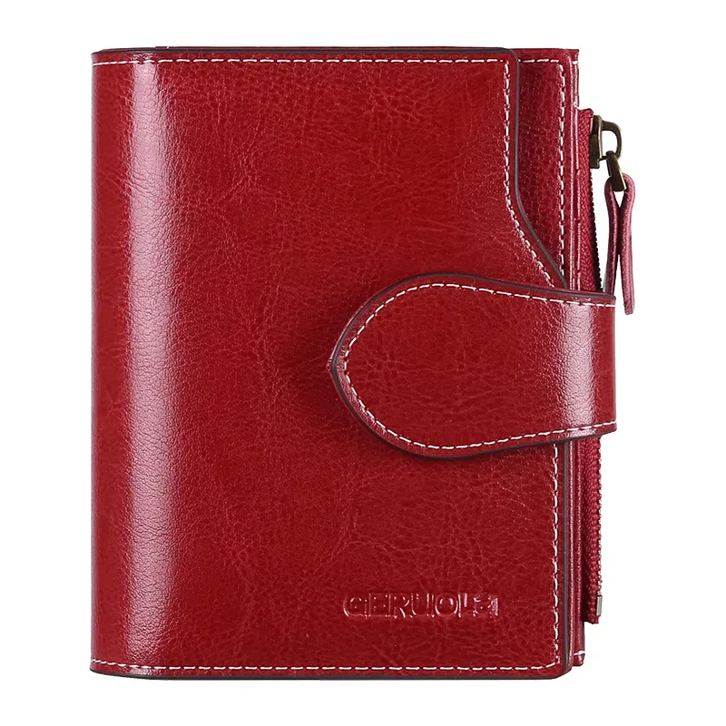 歌若拉 多卡位 牛皮 钱包 女款 多色