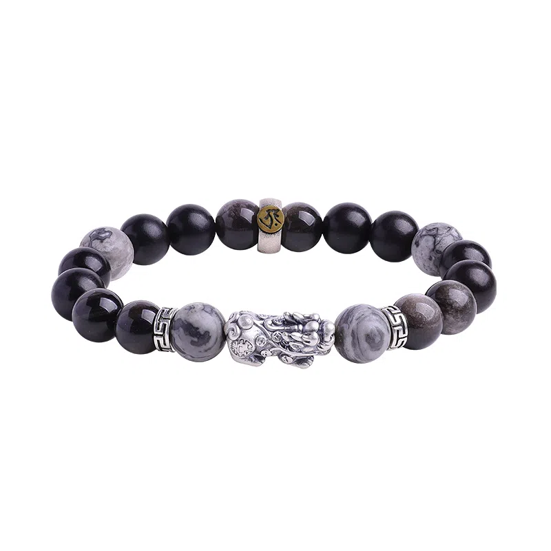 木盛缘 【八大守护神  招财纳福】 黑檀 手串 男女同款情侣款