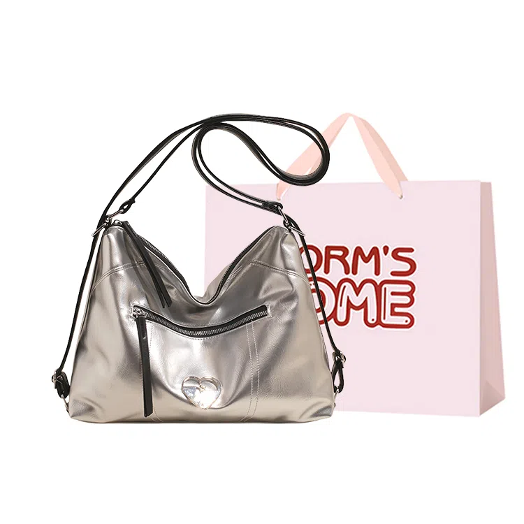 WORM'S HOME ins PU Tote