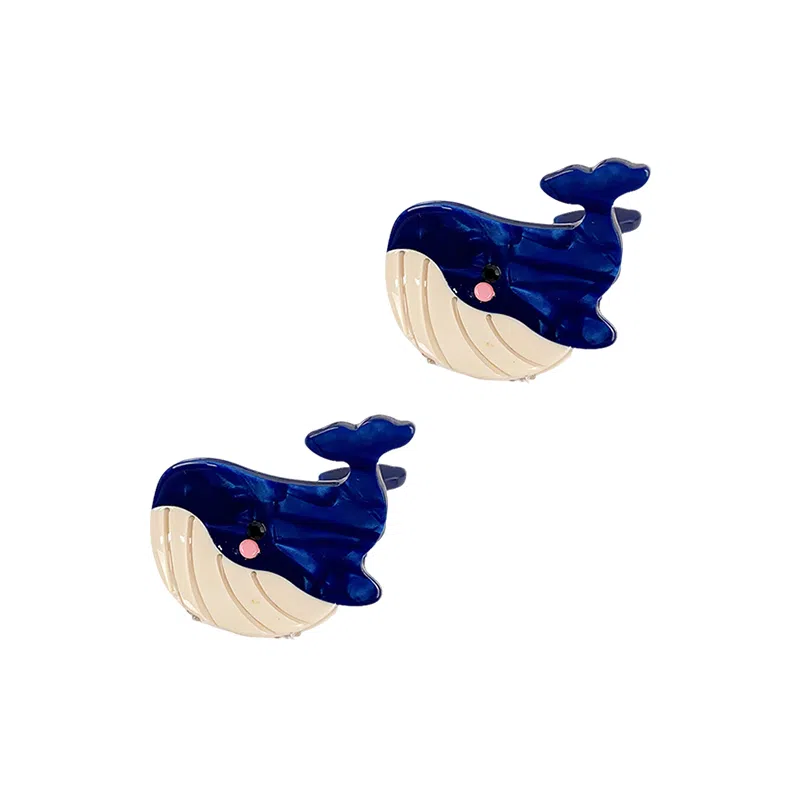 蒙妮 趣味卡通海洋生物抓夹 醋酸 发夹 女款