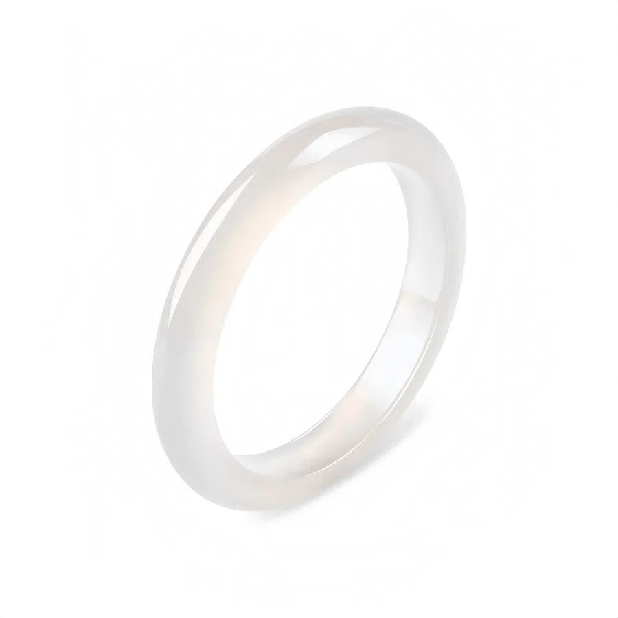 【Confession gift】 眰恦 甄选特级白月光 旺桃花属性古色古香 旗袍汉服贵妃宫廷风 百搭气质小众告白#好运天然 玉髓 手镯 女款