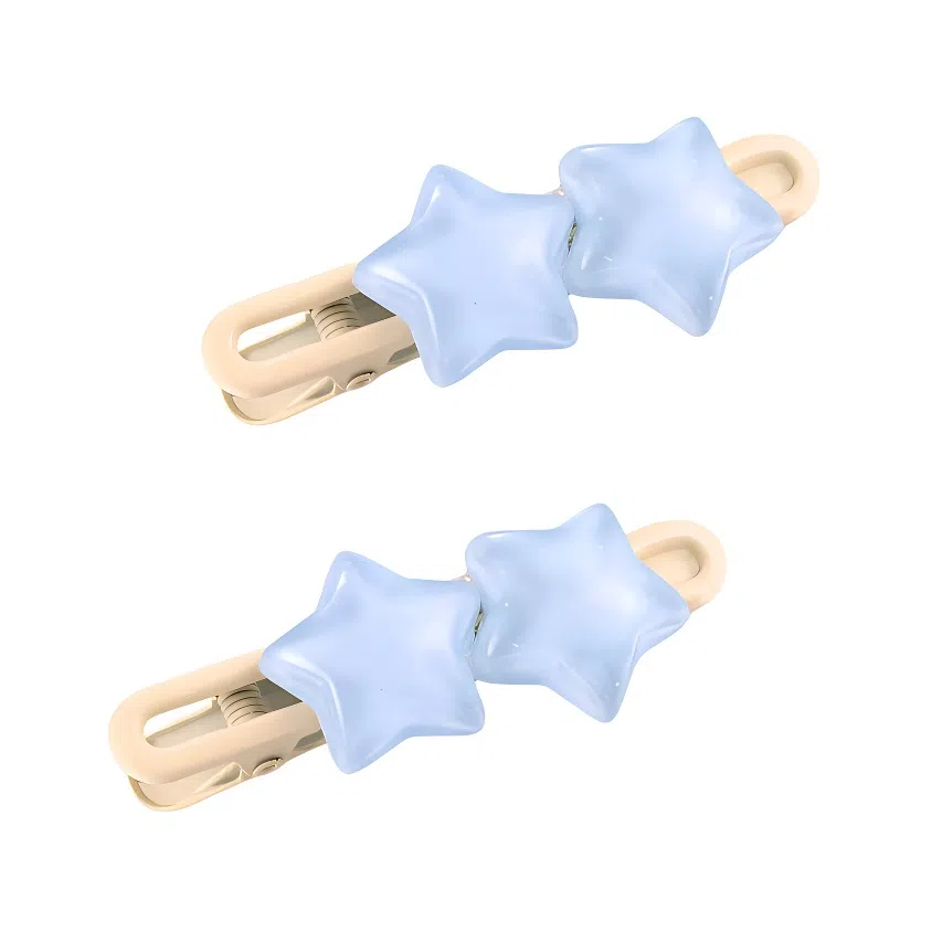 希铃 可爱星星 亚克力 发夹 女款