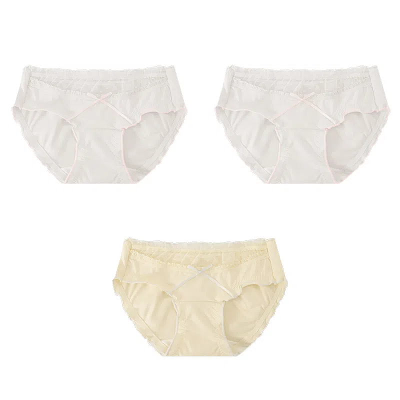 欧迪芬 纯棉亲肤透气舒适活泼可爱洛丽塔公主风少女心内裤 女款