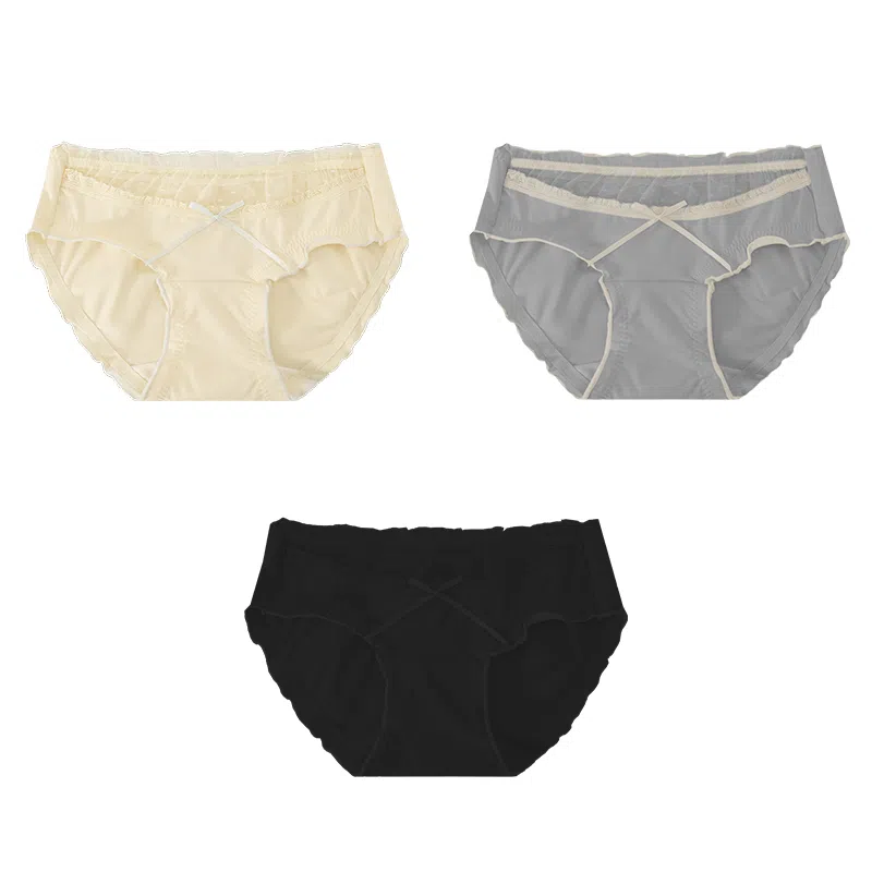 欧迪芬 纯棉亲肤透气舒适活泼可爱洛丽塔公主风少女心内裤 女款