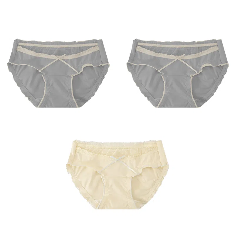 欧迪芬 纯棉亲肤透气舒适活泼可爱洛丽塔公主风少女心内裤 女款