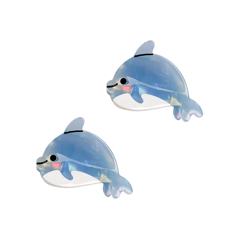 蒙妮 趣味卡通海洋生物抓夹 醋酸 发夹 女款