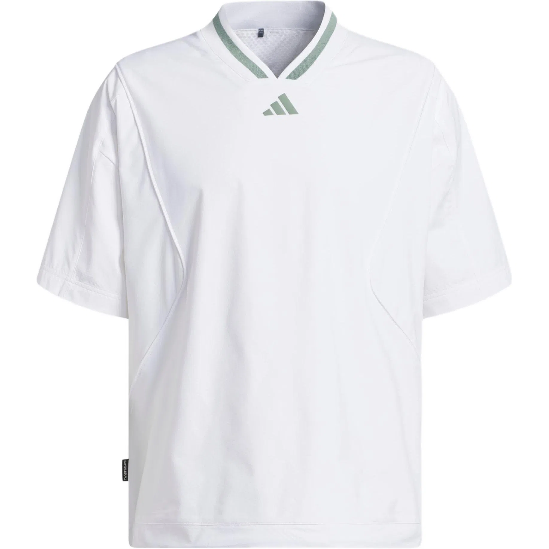 adidas Beyond Short Sleeve Layer Pullover logoT