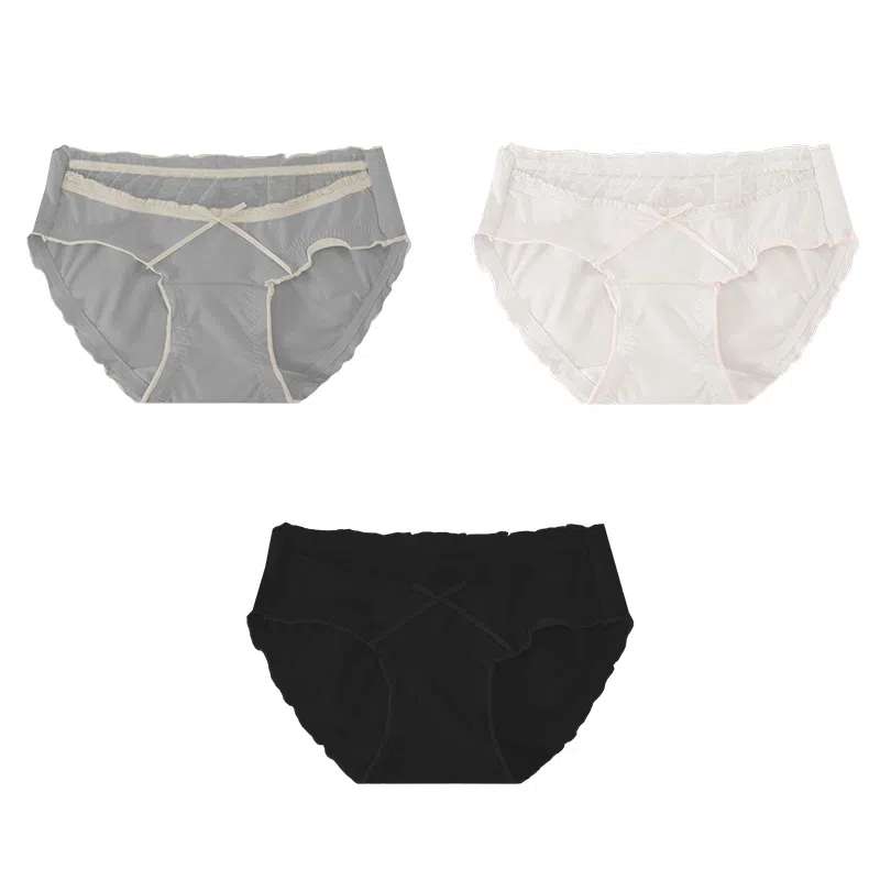 欧迪芬 纯棉亲肤透气舒适活泼可爱洛丽塔公主风少女心内裤 女款