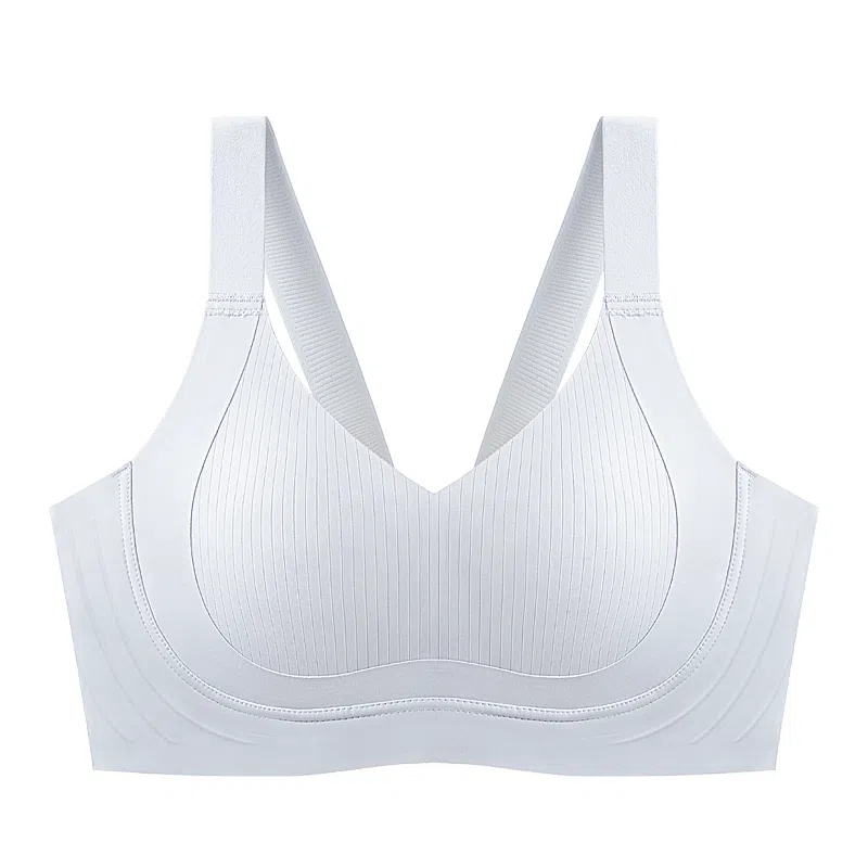 千奈美 全罩杯无痕大胸显小防下垂收副乳文胸 女款