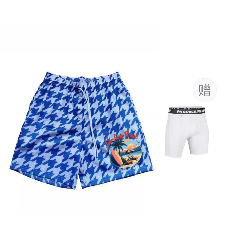IXXAT Houndstooth Mesh Shorts