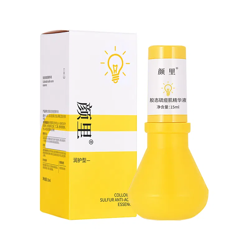 颜里胶态硫痘肌精华液 保湿控油