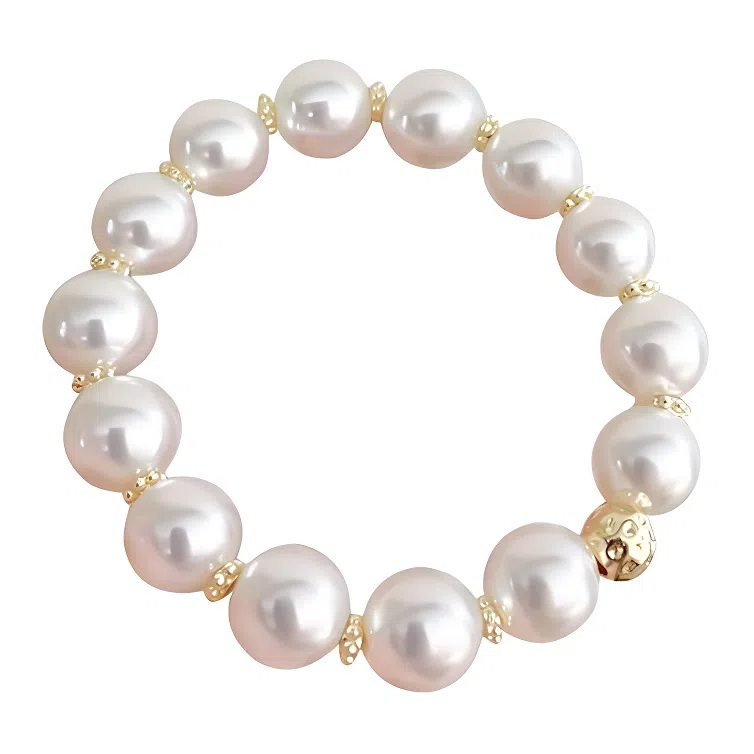 希铃 白月光珍珠链式 亚克力 发圈 女款