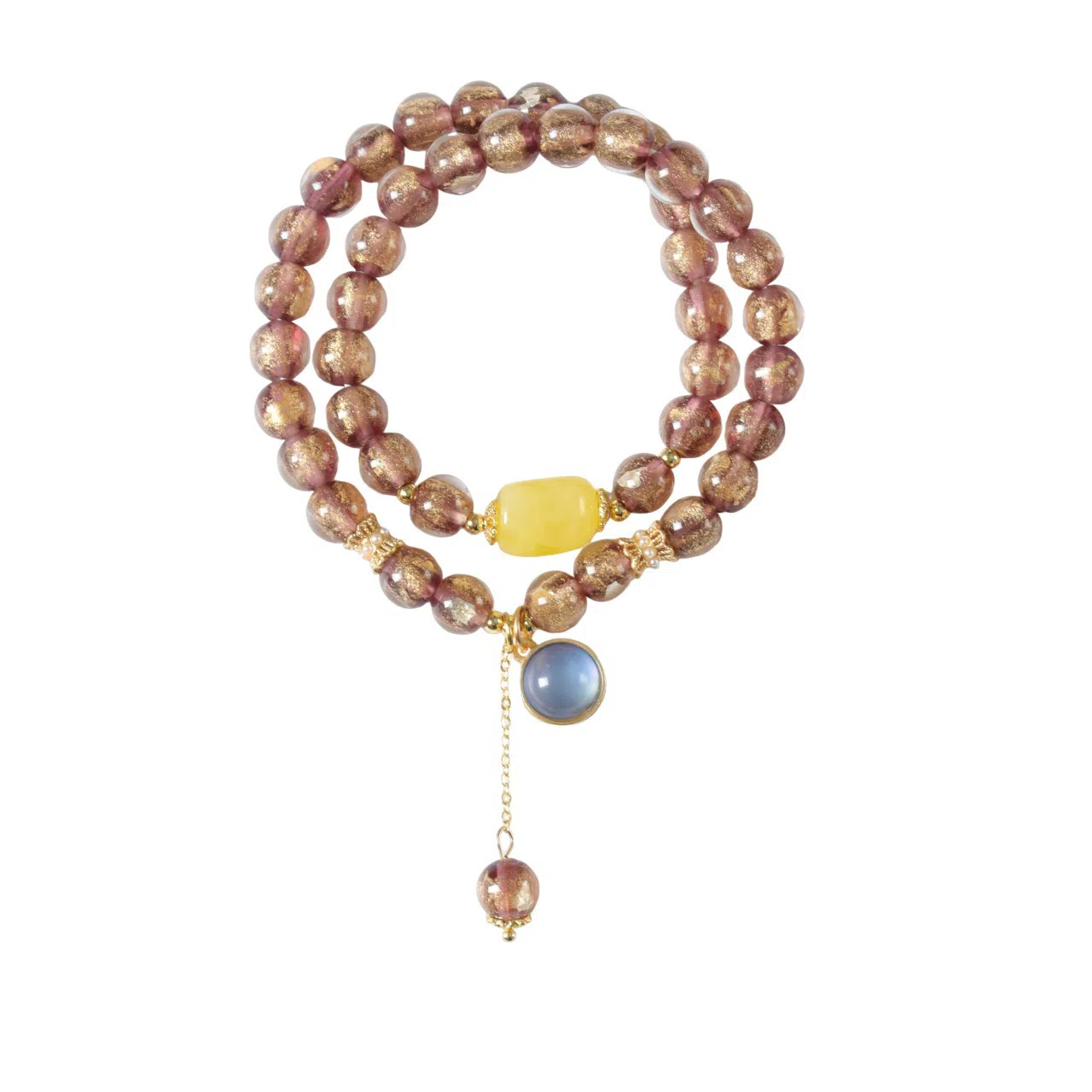 【文昌 逢考必过】 含藏 新中式 禅意风  国风 琉璃 手串 女款