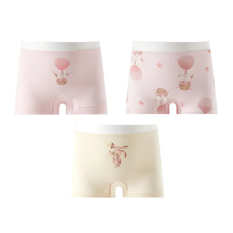 棉奇熊 亲肤个性舒适植然系列内裤中小童