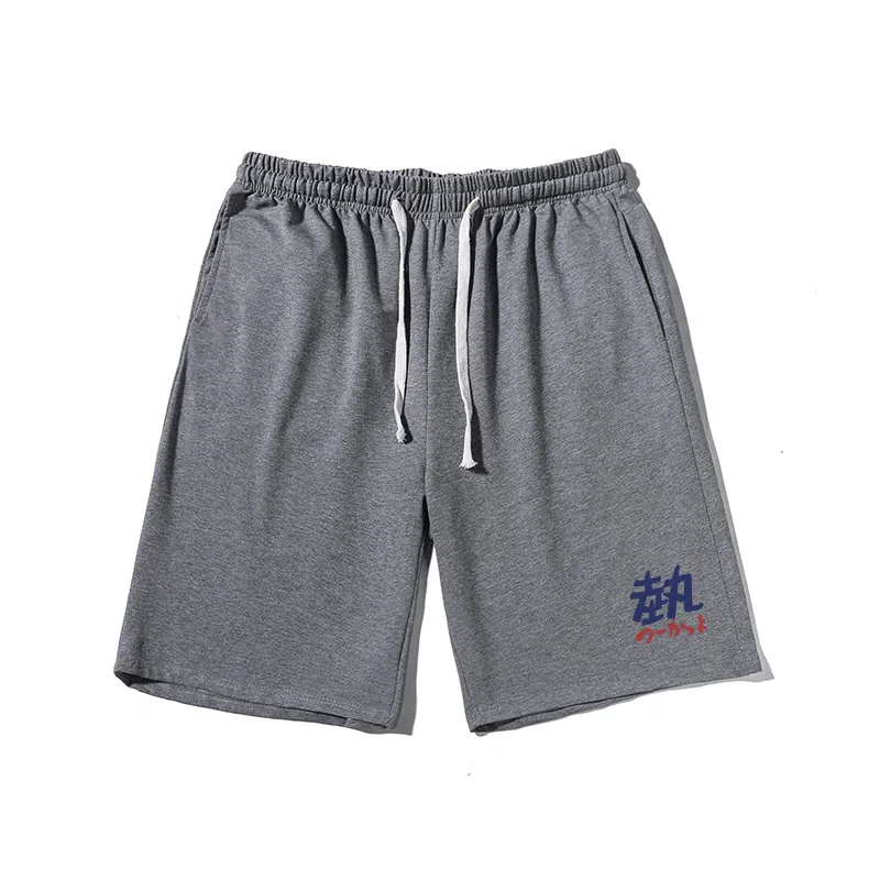 乱步 美式宽松潮牌运动透气休闲短裤 男女同款