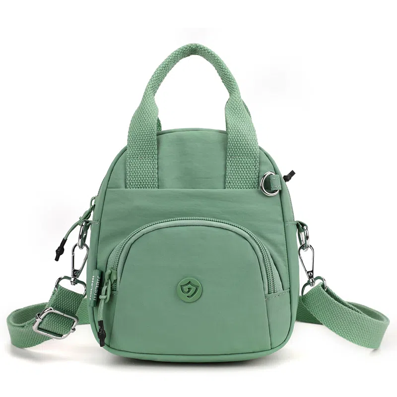 捷朗仕 设计感时尚通勤 尼龙 单肩手提包 小号 女款 多色