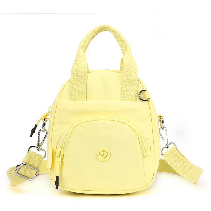 捷朗仕 设计感时尚通勤 尼龙 单肩手提包 小号 女款 多色