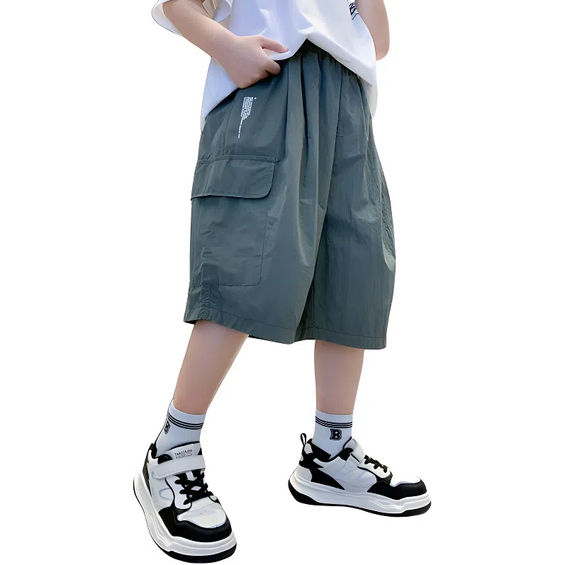 泰迪珍藏 简约透气个性五分短裤 儿童款