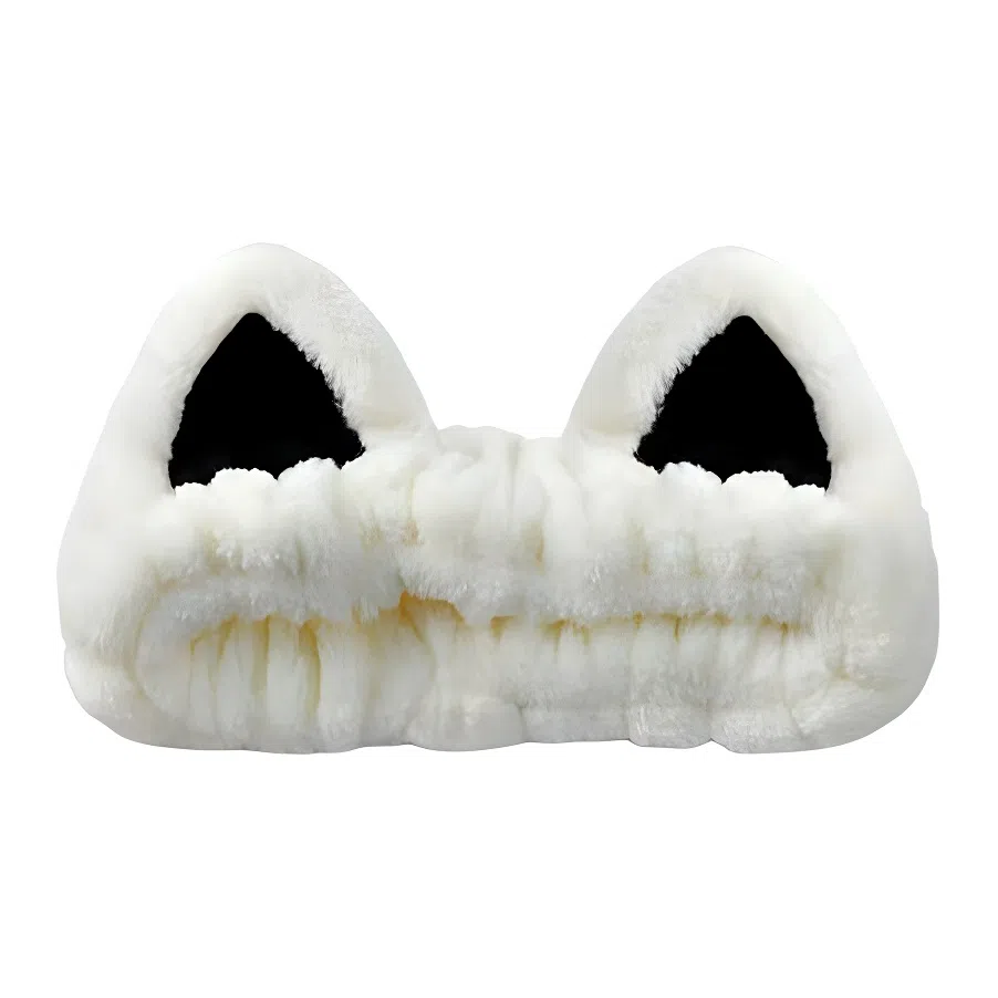 希铃 猫耳朵洗脸发带 金丝绒 发箍 女款