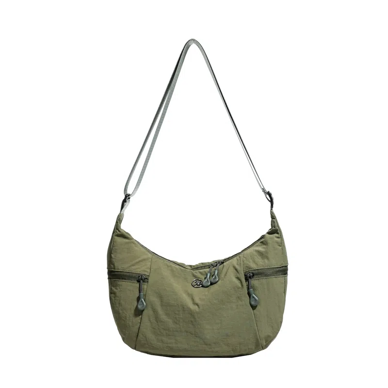 江麒 小众设计通勤日常简约百搭 布 斜挎包 女款 多色