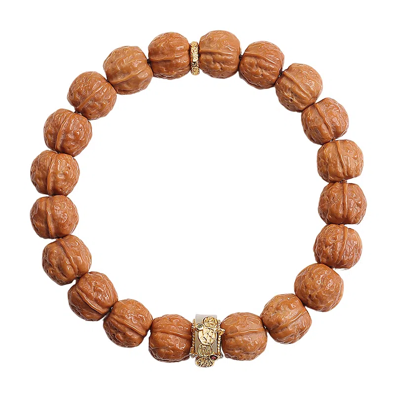 木盛缘 复古文艺小众设计 猴头核桃 手串 男女同款情侣款