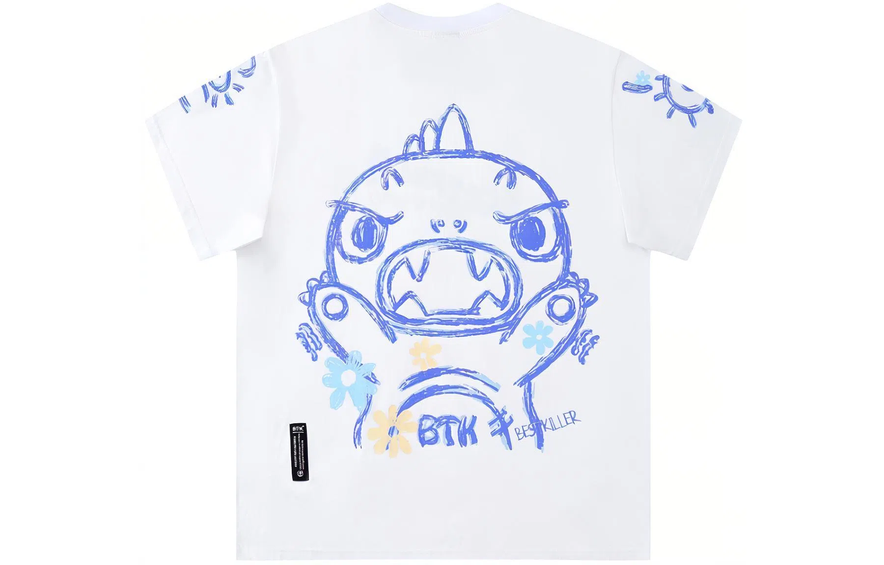 BTK Crayon Flower Monster Tee