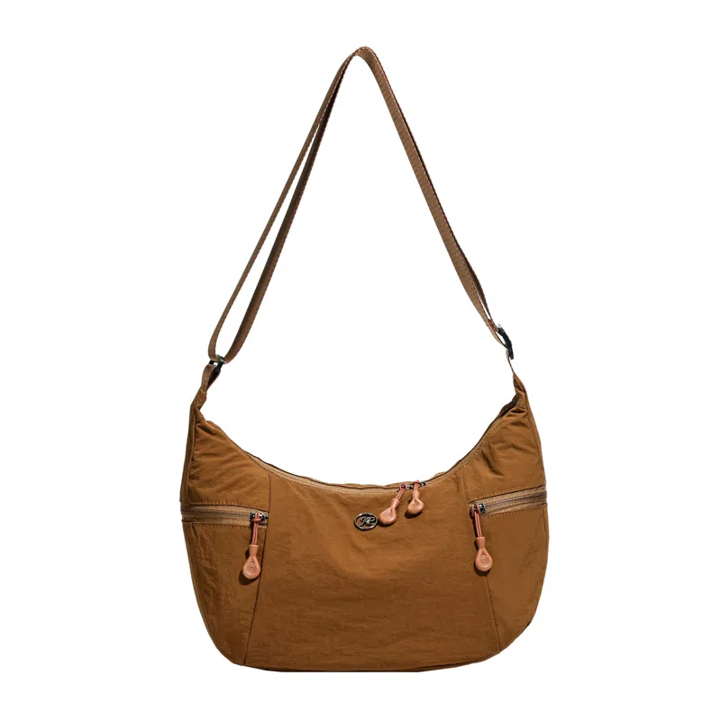 江麒 小众设计通勤日常简约百搭 布 斜挎包 女款 多色