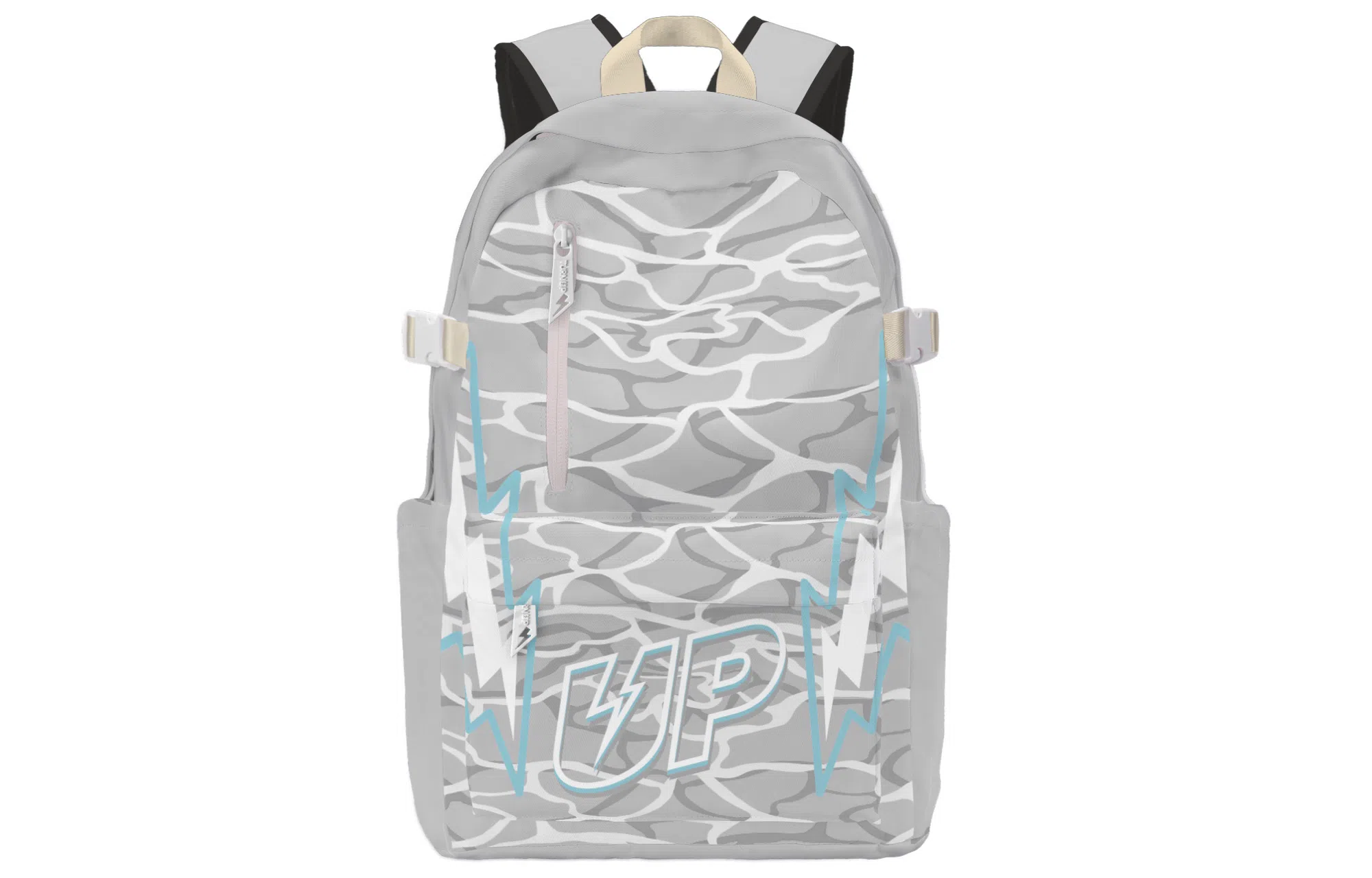 TURN UP Lightning Backpack Gray