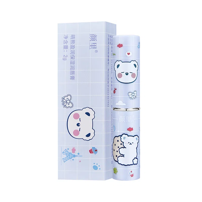 颜里 萌熊盈润润唇膏 保湿