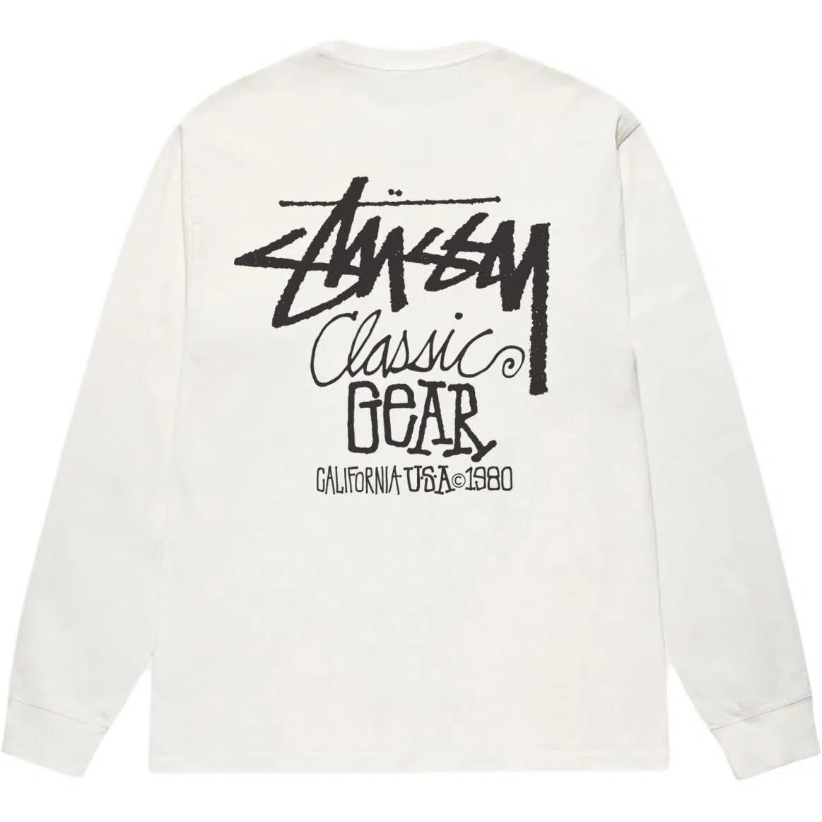 Stussy CLASSIC GEAR LS TEE PIGMENT DYED T