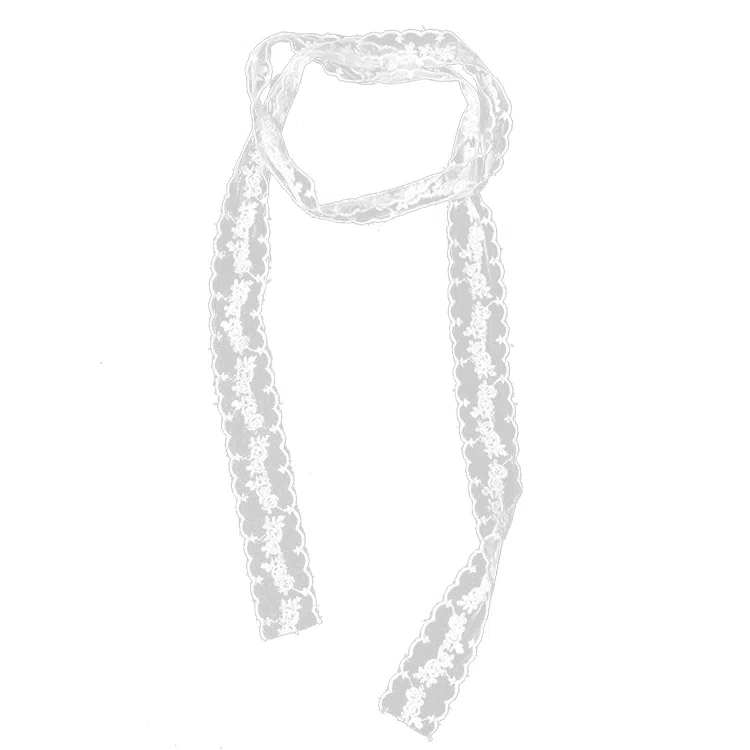 杨同学 蕾丝长条 聚酯纤维 丝巾 女款