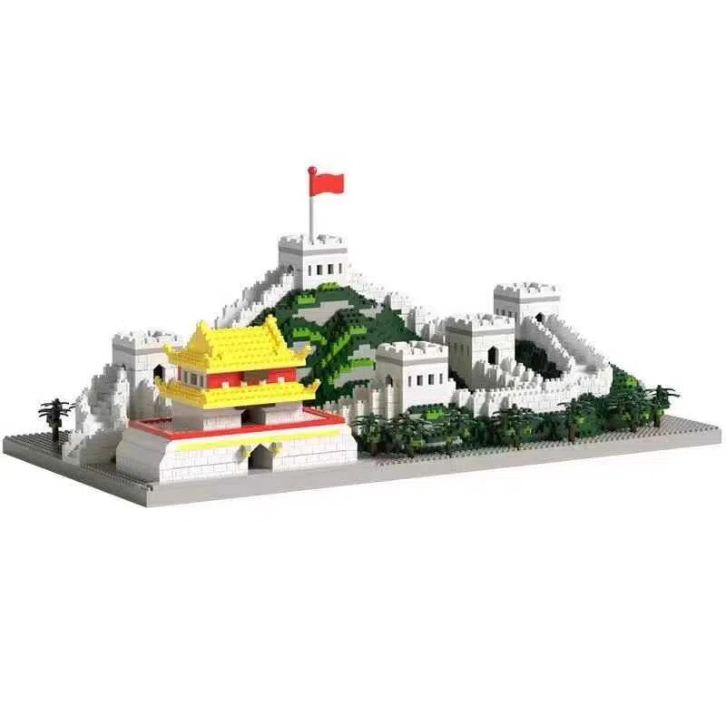 半粒 中国建筑系列万里长城 拼装模型