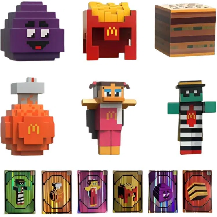McDonald's x Minecraft Blind Box
