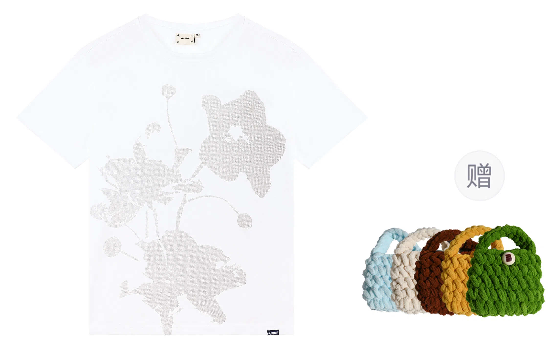 Madgood Floral Print T-Shirt