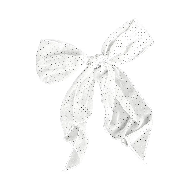 杨同学 春夏雪纺波点涤纶 丝巾 女款