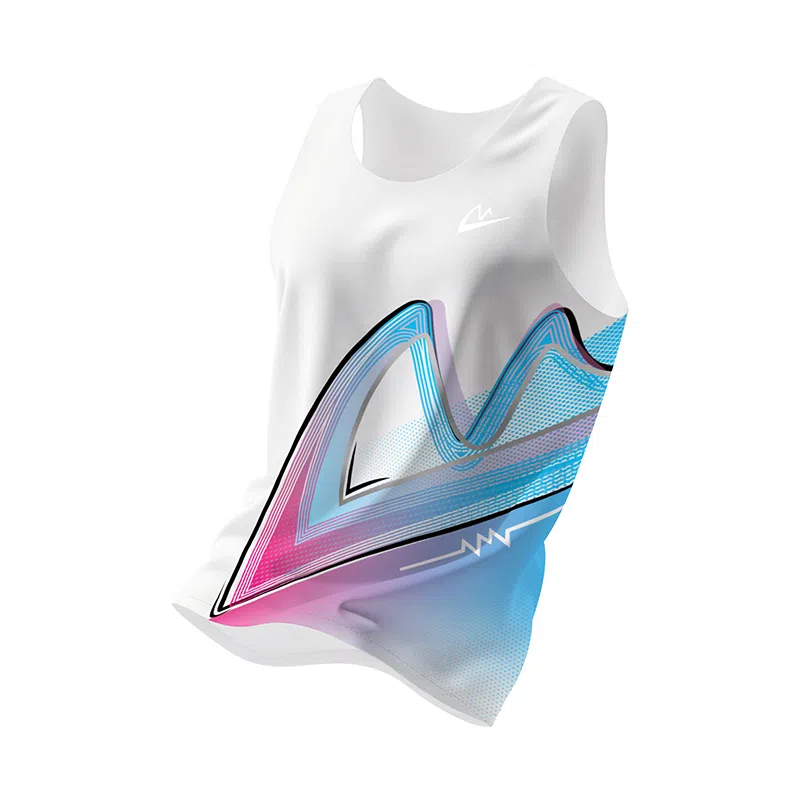 音速猫 上瘾跑步田径竞速无袖轻薄透气速干运动背心 男女同款