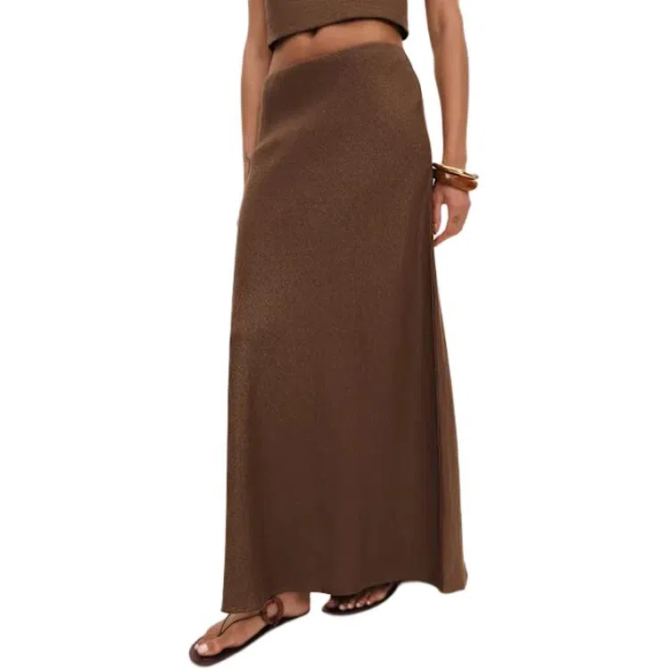 REFORMATION Bella Linen Skirt