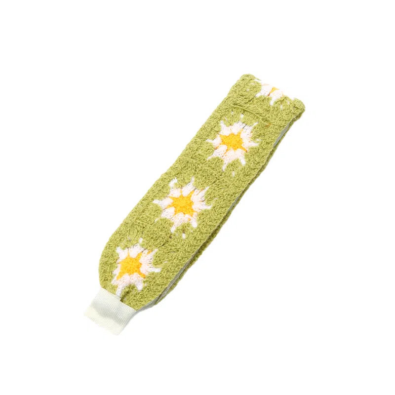 如花梦 复古针织刺绣花朵 布艺 发带 女款