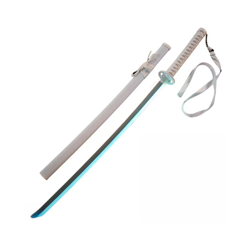 悦米乐 充电发光刀剑死神袖白雪木刀 练习道具 成品模型