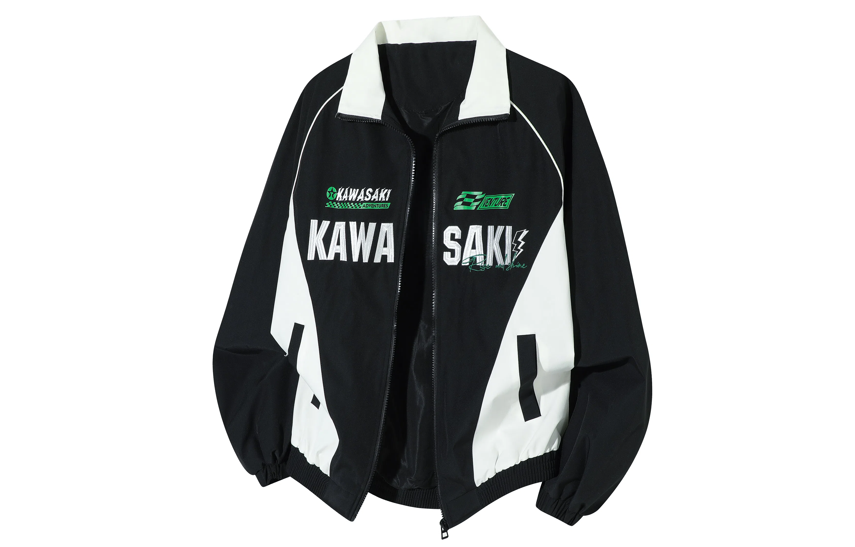 Kawasaki Retro Logo Zip Jacket