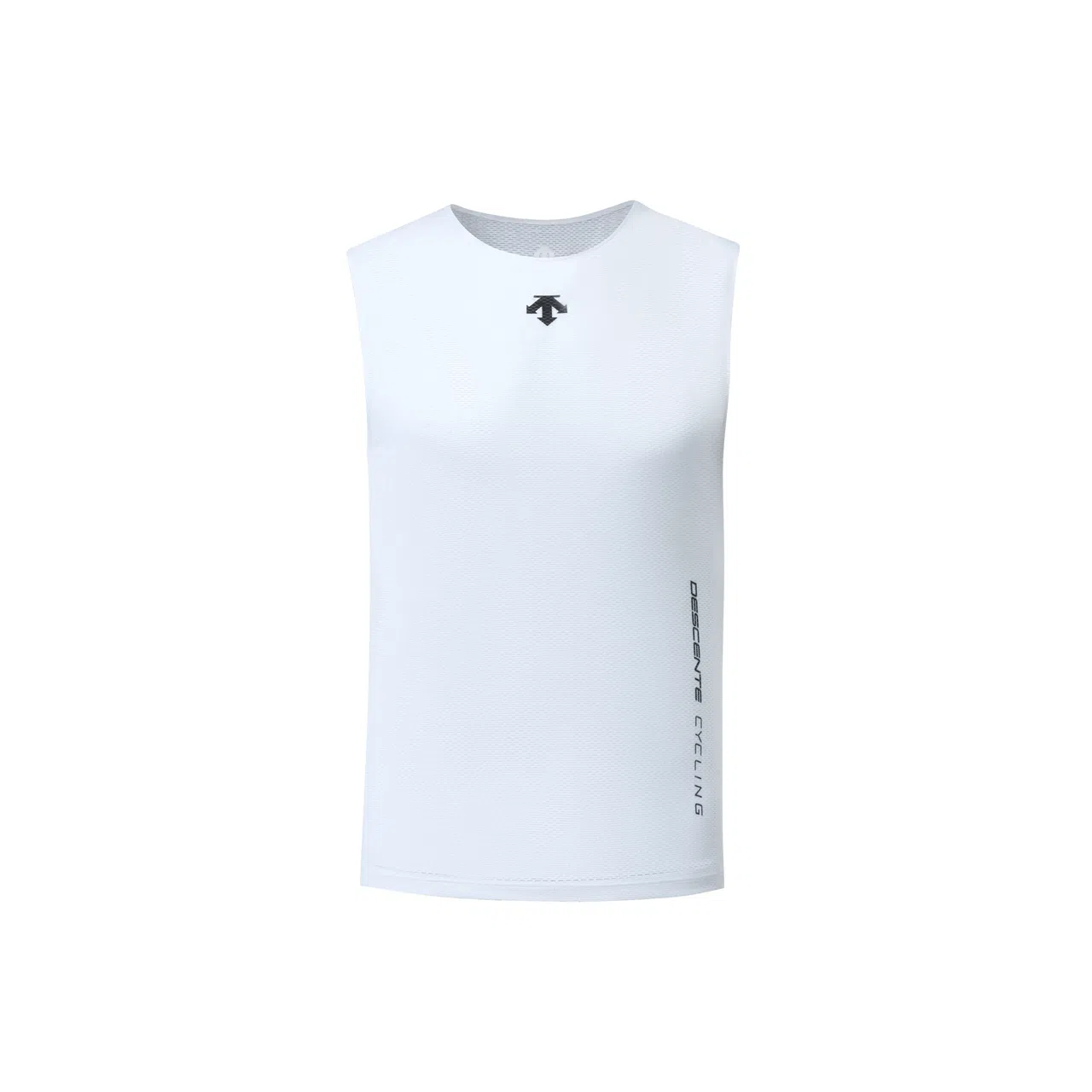 DESCENTE CYCLING LOGO WT-Bright White Tpg